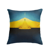 Close-up of SurArt 113 Indoor Pillow, highlighting the intricate design and soft fabric, ideal for adding a splash of creativity and coziness to your home.